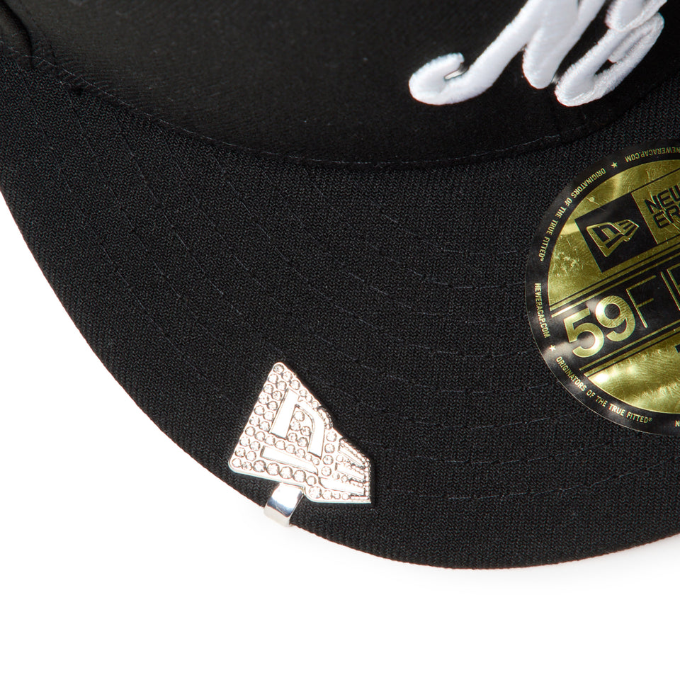 キャップバイト Rhinestone ラインストーン フラッグロゴ シルバー | NEW ERA ニューエラ公式オンラインストア