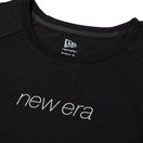 Women's 長袖 ミドルレングス Tシャツ ブラック｜パフォーマンスアパレル | NEW ERA ニューエラ公式オンラインストア