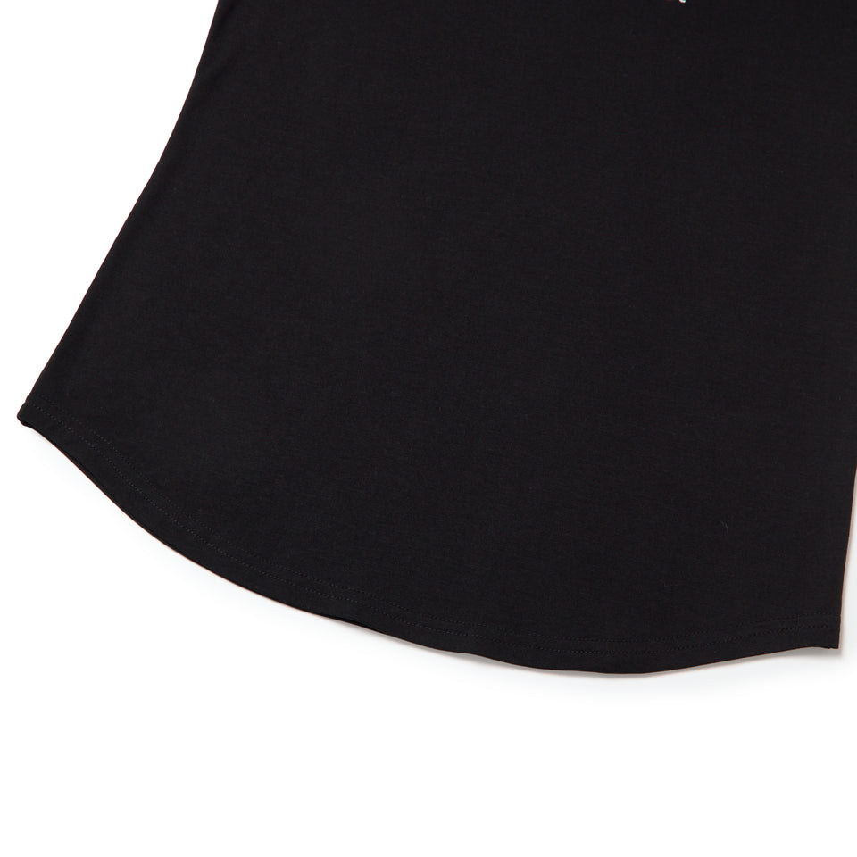 Women's 長袖 ミドルレングス Tシャツ ブラック｜パフォーマンスアパレル | NEW ERA ニューエラ公式オンラインストア