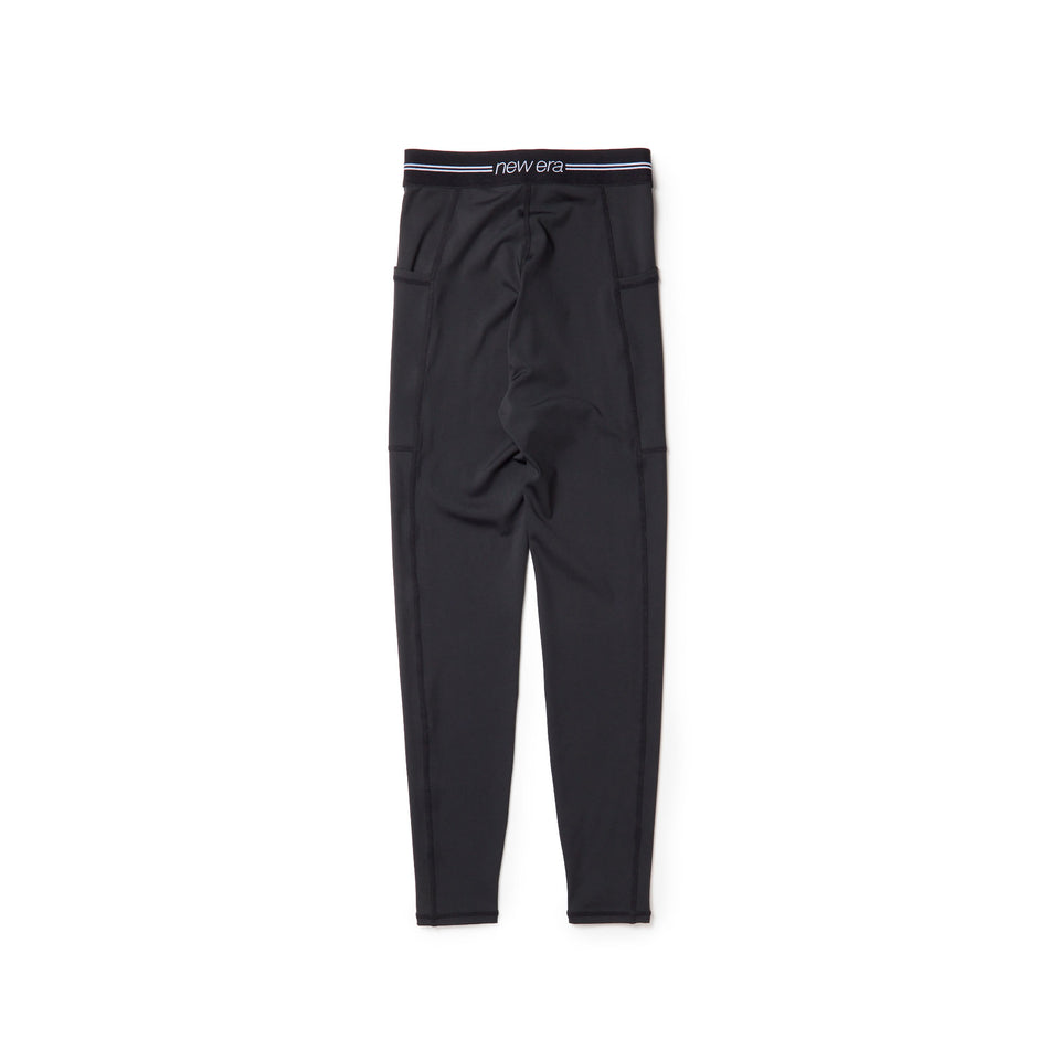Women's レギンス Waist Logo ブラック｜パフォーマンスアパレル