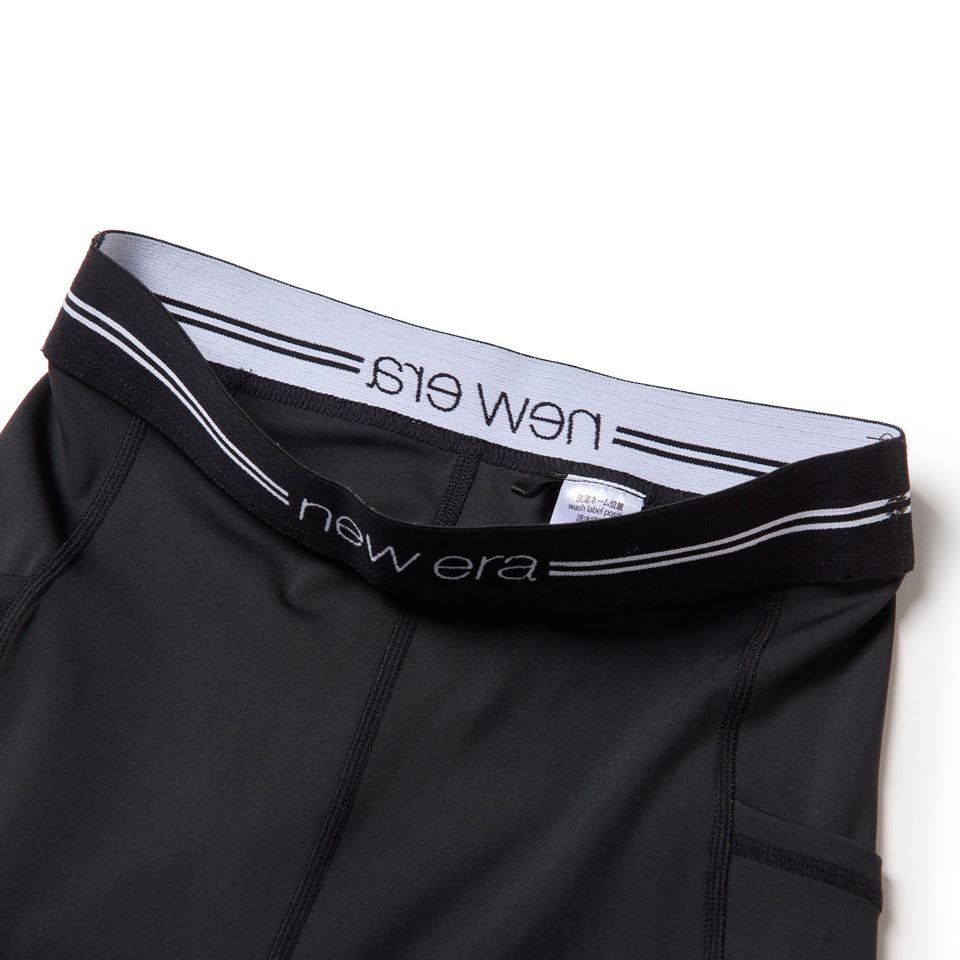 Women's レギンス Waist Logo ブラック｜パフォーマンスアパレル
