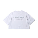 Women's ハーフスリーブ テック Tシャツ Brand Name Logo ホワイト｜パフォーマンスアパレル | NEW ERA ニューエラ公式オンラインストア