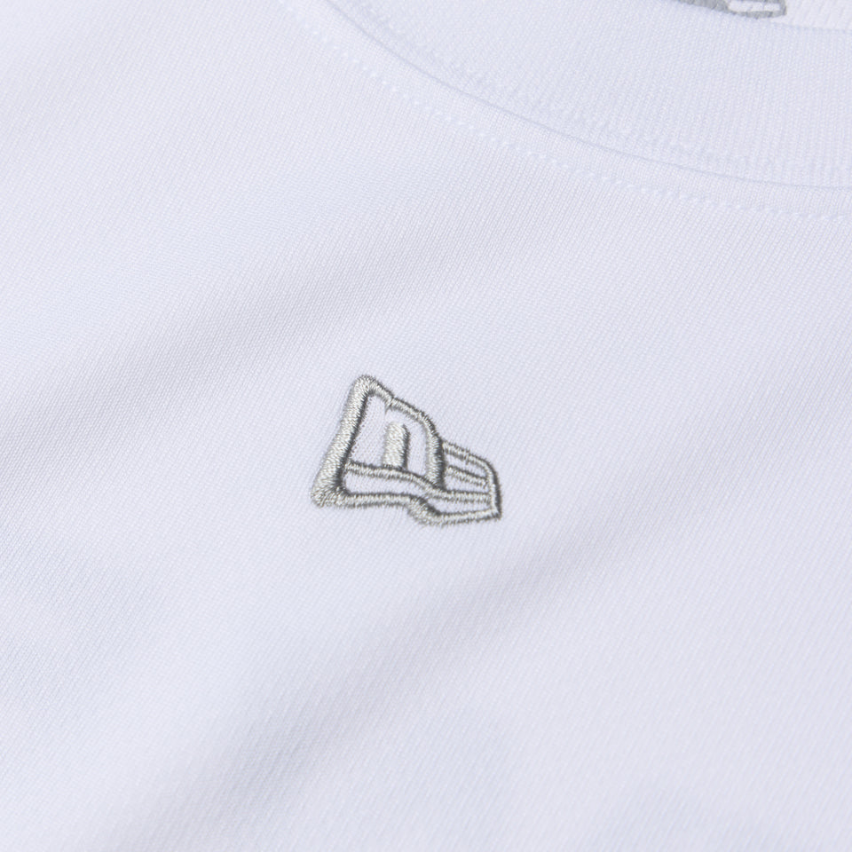 Women's ハーフスリーブ テック Tシャツ Brand Name Logo ホワイト｜パフォーマンスアパレル | NEW ERA ニューエラ公式オンラインストア