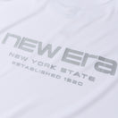 Women's ハーフスリーブ テック Tシャツ Brand Name Logo ホワイト｜パフォーマンスアパレル | NEW ERA ニューエラ公式オンラインストア
