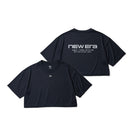 ウィメンズ ハーフスリーブ テック Tシャツ Brand Name Logo ブラック｜パフォーマンスアパレル