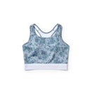 Women's ブラトップ Waist Logo グレー｜パフォーマンスアパレル