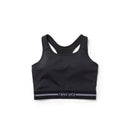 Women's ブラトップ Waist Logo ブラック｜パフォーマンスアパレル