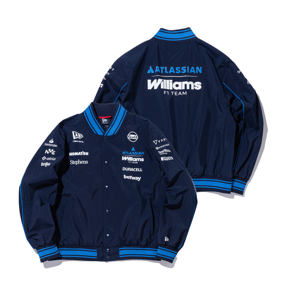 ヴァーシティージャケット Atlassian Williams F1 Team アトラシアン