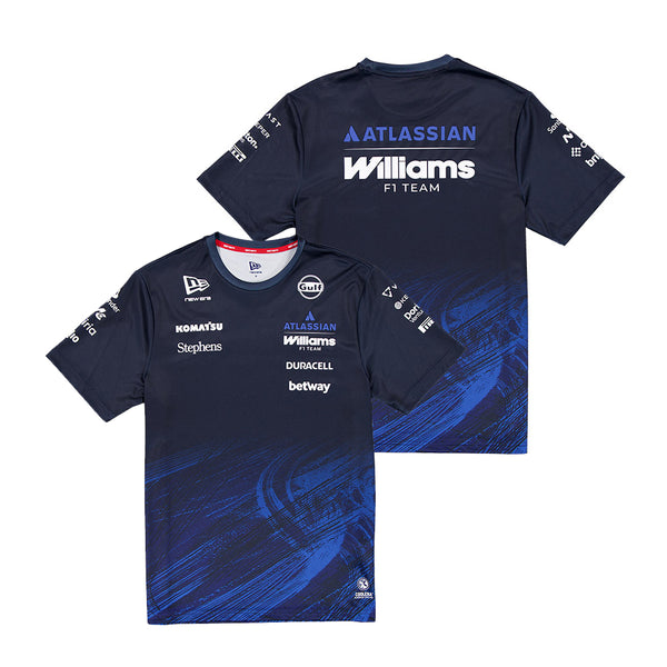 半袖 テック Tシャツ Atlassian Williams F1 Team ネイビー