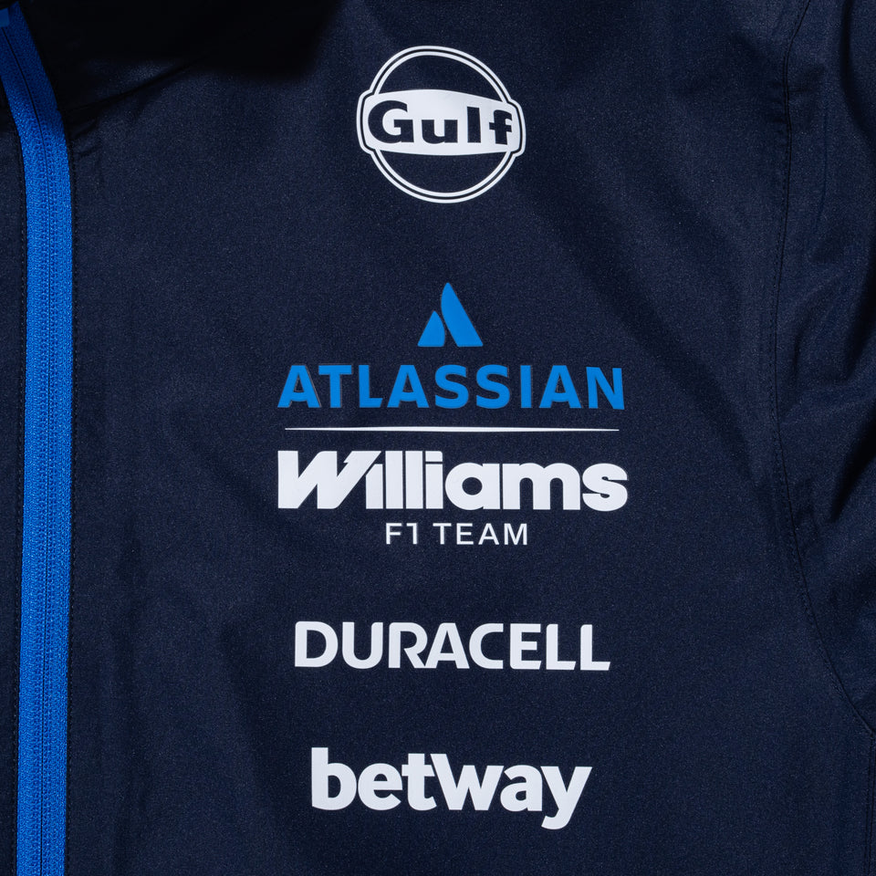 レインジャケット Atlassian Williams F1 Team アトラシアン