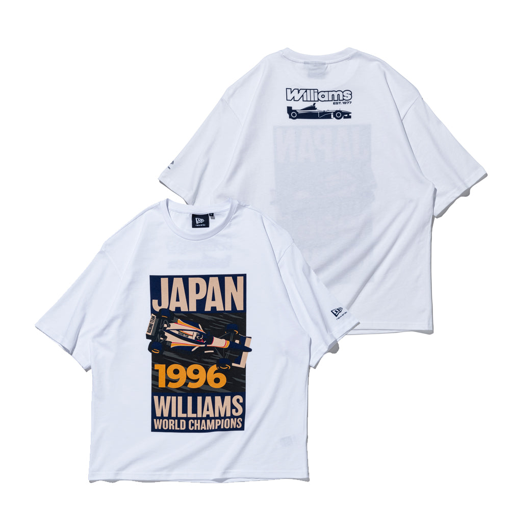 半袖 オーバーサイズド コットン Tシャツ Atlassian Williams F1 Team