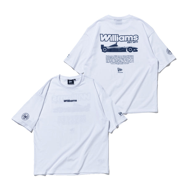 半袖 オーバーサイズド コットン Tシャツ Atlassian Williams F1 Team