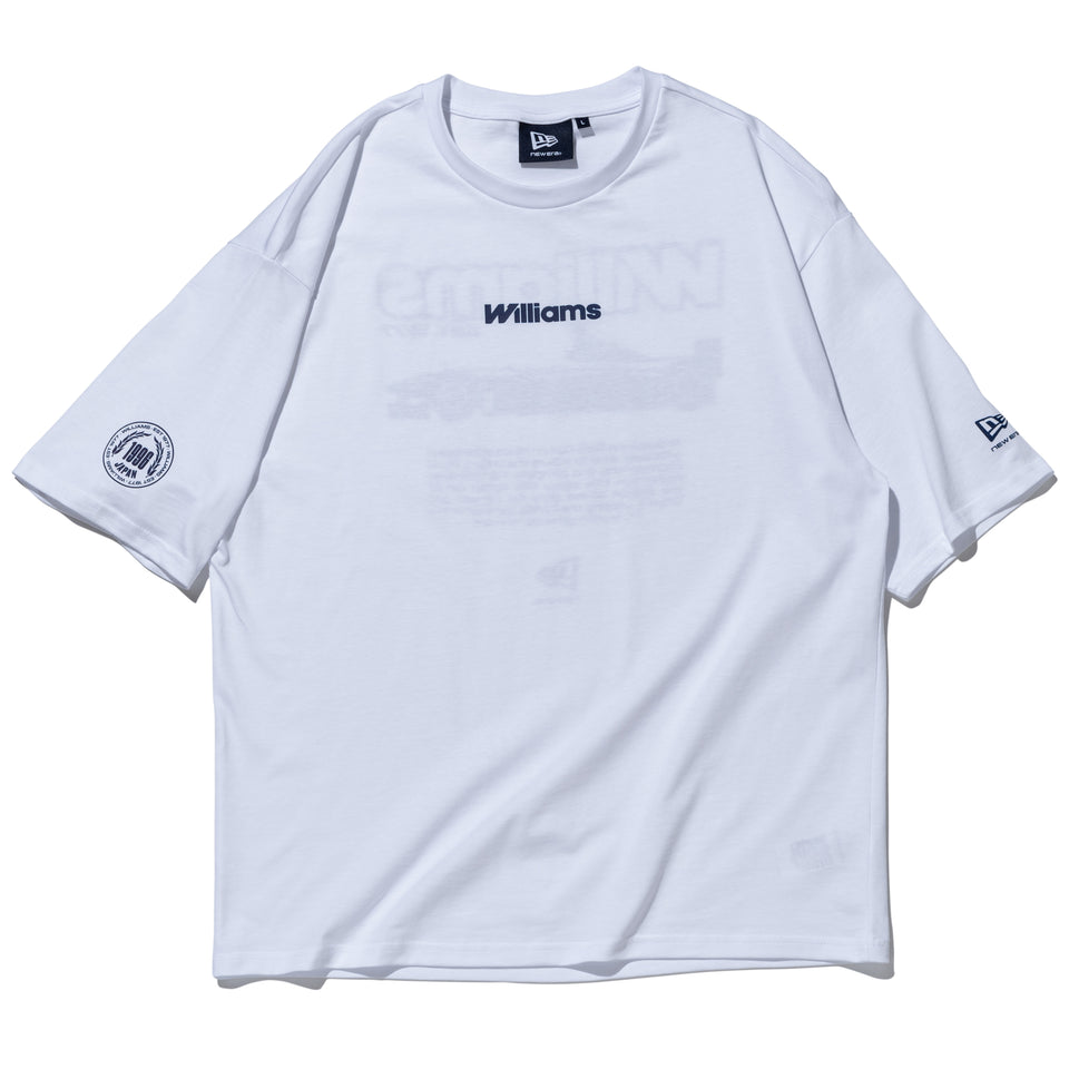 半袖 オーバーサイズド コットン Tシャツ Atlassian Williams F1 Team Launch アトラシアン・ウィリアムズF1チーム Japan Race Special ホワイト | NEW ERA ニューエラ公式オンラインストア