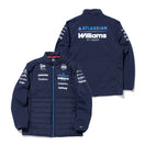 ハイブリット パデットジャケット Atlassian Williams F1 Team アトラシアン・ウィリアムズF1チーム ネイビー