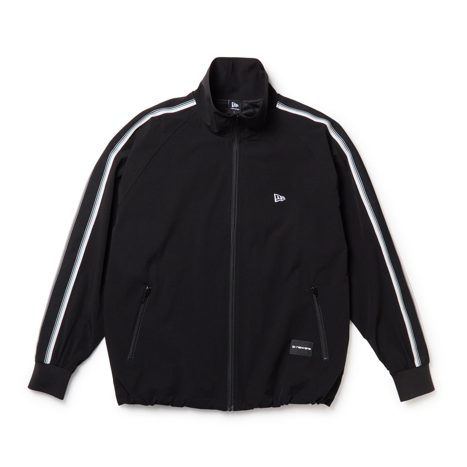 バスケットボール ウォームアップ ジャケット Brand Name Logo ブラック｜パフォーマンスアパレル | NEW ERA ニューエラ公式オンラインストア