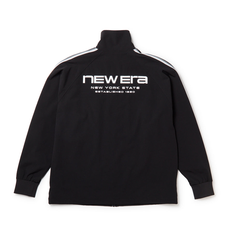 バスケットボール ウォームアップ ジャケット Brand Name Logo ブラック｜パフォーマンスアパレル | NEW ERA ニューエラ公式オンラインストア