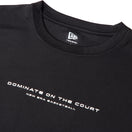 バスケットボール 半袖 テック Tシャツ Round Ball Brand Name Logo ブラック｜パフォーマンスアパレル | NEW ERA ニューエラ公式オンラインストア