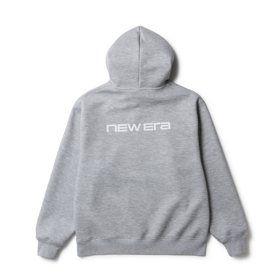 バスケットボール オーバーサイズド テック スウェット プルオーバー フーディ Brand Name Logo グレー｜パフォーマンスアパレル | NEW ERA ニューエラ公式オンラインストア