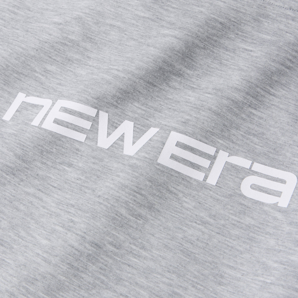 バスケットボール オーバーサイズド テック スウェット プルオーバー フーディ Brand Name Logo グレー｜パフォーマンスアパレル | NEW ERA ニューエラ公式オンラインストア