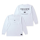 バスケットボール 長袖 テック Tシャツ Brand Name Logo ホワイト｜パフォーマンスアパレル