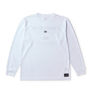 バスケットボール 長袖 テック Tシャツ Brand Name Logo ホワイト｜パフォーマンスアパレル | NEW ERA ニューエラ公式オンラインストア