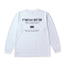 バスケットボール 長袖 テック Tシャツ Brand Name Logo ホワイト｜パフォーマンスアパレル | NEW ERA ニューエラ公式オンラインストア
