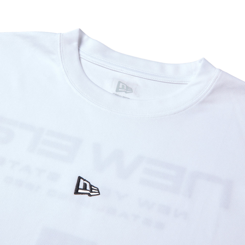バスケットボール 長袖 テック Tシャツ Brand Name Logo ホワイト｜パフォーマンスアパレル | NEW ERA ニューエラ公式オンラインストア