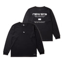 バスケットボール 長袖 テック Tシャツ Brand Name Logo ブラック｜パフォーマンスアパレル