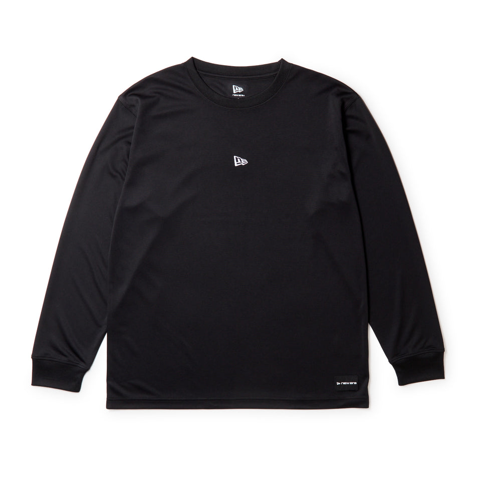 バスケットボール 長袖 テック Tシャツ Brand Name Logo ブラック｜パフォーマンスアパレル | NEW ERA ニューエラ公式オンラインストア