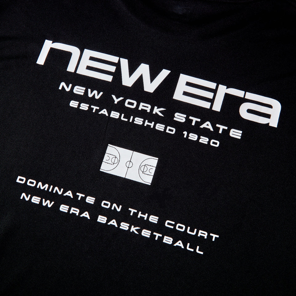 バスケットボール 長袖 テック Tシャツ Brand Name Logo ブラック｜パフォーマンスアパレル | NEW ERA ニューエラ公式オンラインストア