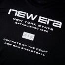 バスケットボール 長袖 テック Tシャツ Brand Name Logo ブラック｜パフォーマンスアパレル | NEW ERA ニューエラ公式オンラインストア