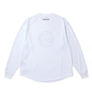 バスケットボール 長袖 オーバーサイズド テック Tシャツ Round Ball Logo ホワイト｜パフォーマンスアパレル | NEW ERA ニューエラ公式オンラインストア