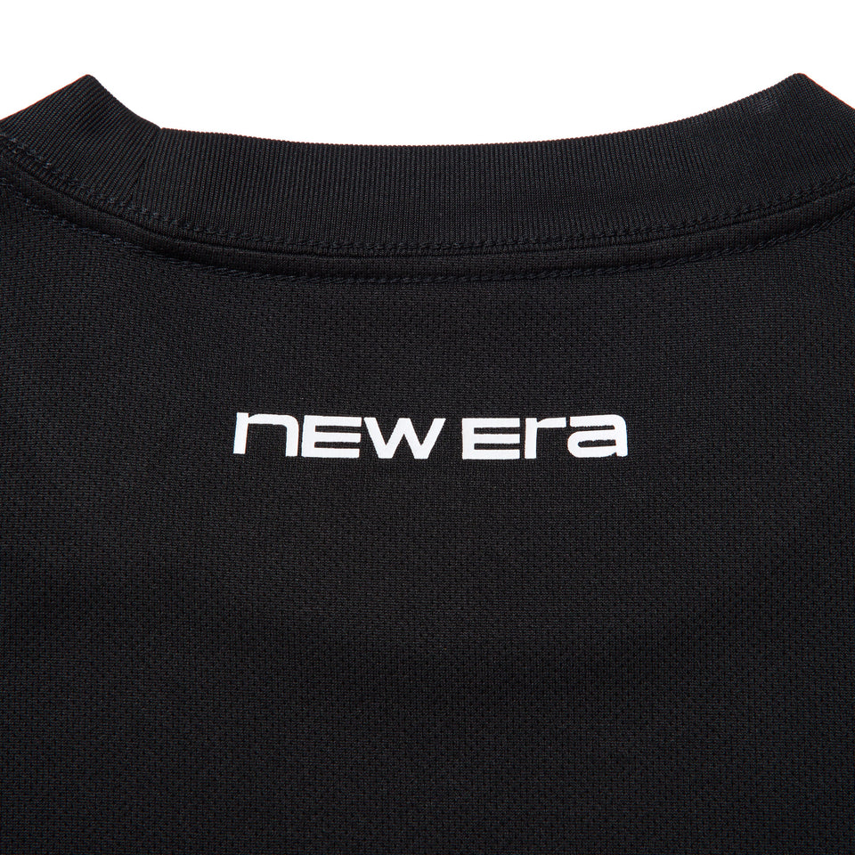 バスケットボール 長袖 オーバーサイズド テック Tシャツ Round Ball Logo ブラック｜パフォーマンスアパレル | NEW ERA ニューエラ公式オンラインストア