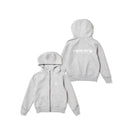 キッズ Youth テックスウェット フルジップ フーディ ブランドネームロゴ グレー｜パフォーマンスアパレル | NEW ERA ニューエラ公式オンラインストア