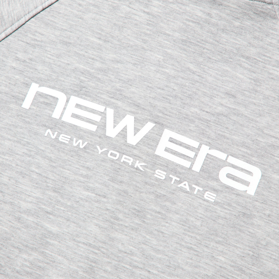 キッズ Youth テックスウェット フルジップ フーディ ブランドネームロゴ グレー｜パフォーマンスアパレル | NEW ERA ニューエラ公式オンラインストア