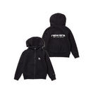 キッズ Youth テックスウェット フルジップ フーディ ブランドネームロゴ ブラック｜パフォーマンスアパレル | NEW ERA ニューエラ公式オンラインストア