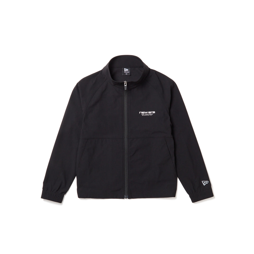 キッズ Youth スリム トレーニング ジャケット Brand Name Logo ブラック｜パフォーマンスアパレル | NEW ERA ニューエラ公式オンラインストア