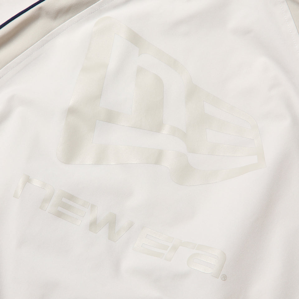 キッズ Youth オーバーサイズド パイピング ジャケット ボックスロゴ ストーン｜パフォーマンスアパレル | NEW ERA ニューエラ公式オンラインストア