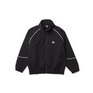 キッズ Youth オーバーサイズド パイピング ジャケット ボックスロゴ ブラック｜パフォーマンスアパレル | NEW ERA ニューエラ公式オンラインストア