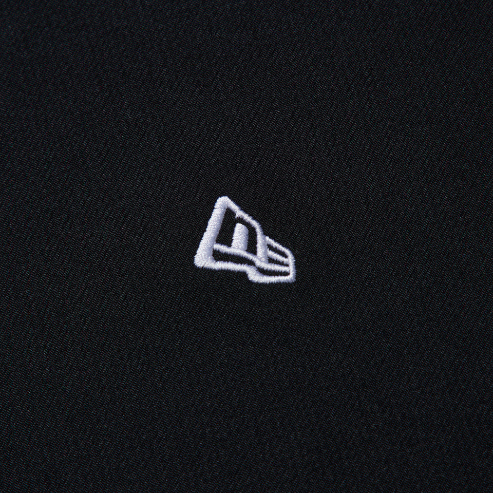キッズ Youth 長袖 テック Tシャツ Sleeve Logo ブラック｜パフォーマンスアパレル | NEW ERA ニューエラ公式オンラインストア