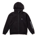 テックスウェット フルジップ フーディ シルバー ブランドネームロゴ ブラック｜パフォーマンスアパレル | NEW ERA ニューエラ公式オンラインストア