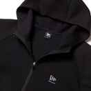 テックスウェット フルジップ フーディ シルバー ブランドネームロゴ ブラック｜パフォーマンスアパレル | NEW ERA ニューエラ公式オンラインストア