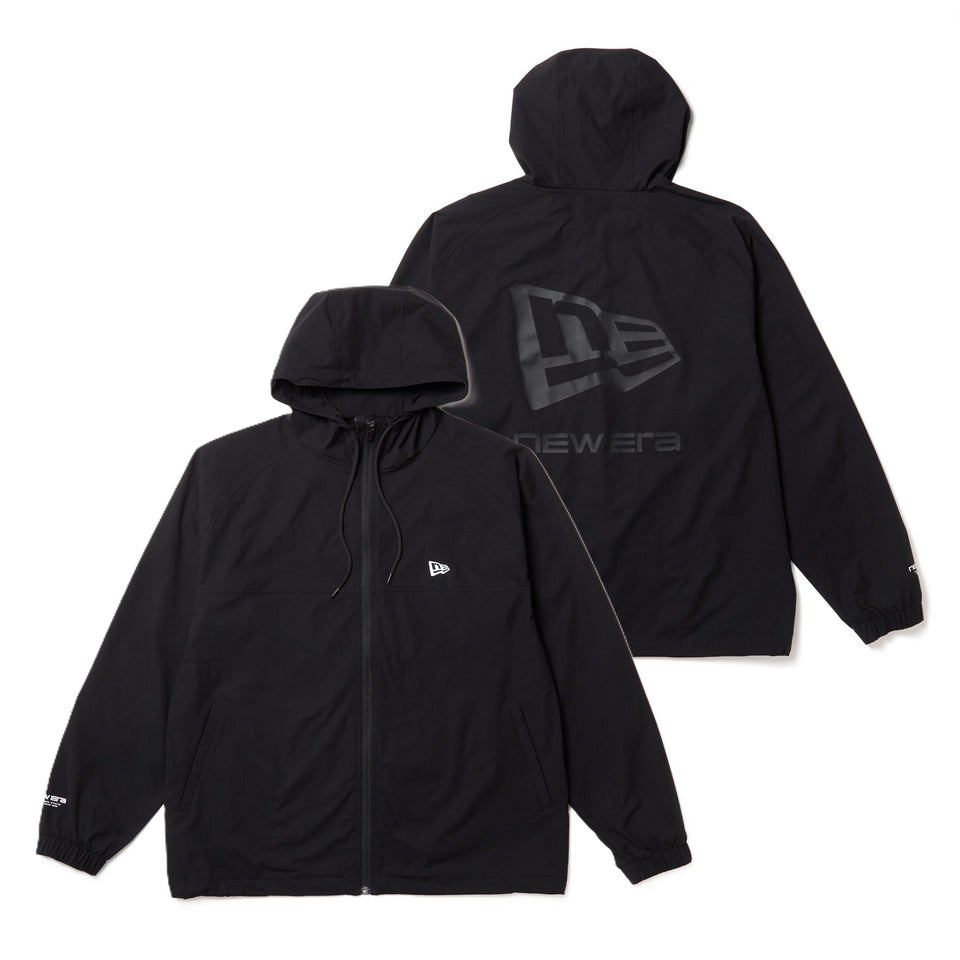 ストレッチ ウーブン ジャケット ボックスロゴ ブラック｜パフォーマンスアパレル | NEW ERA ニューエラ公式オンラインストア