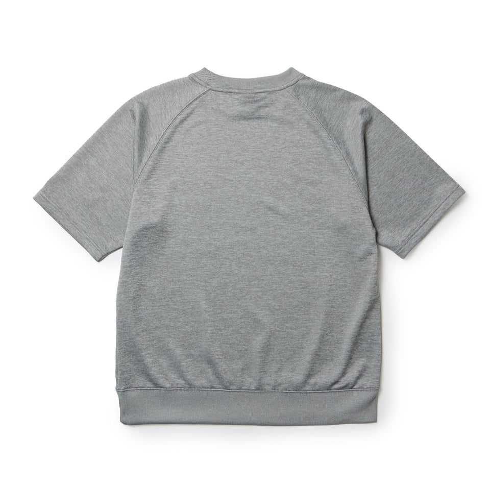 半袖 ドライスウェット Tシャツ College Logo グレー｜パフォーマンスアパレル