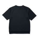 半袖 ドライスウェット Tシャツ College Logo ブラック｜パフォーマンスアパレル
