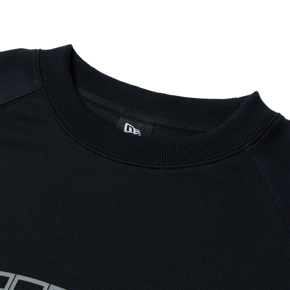 半袖 ドライスウェット Tシャツ College Logo ブラック｜パフォーマンスアパレル