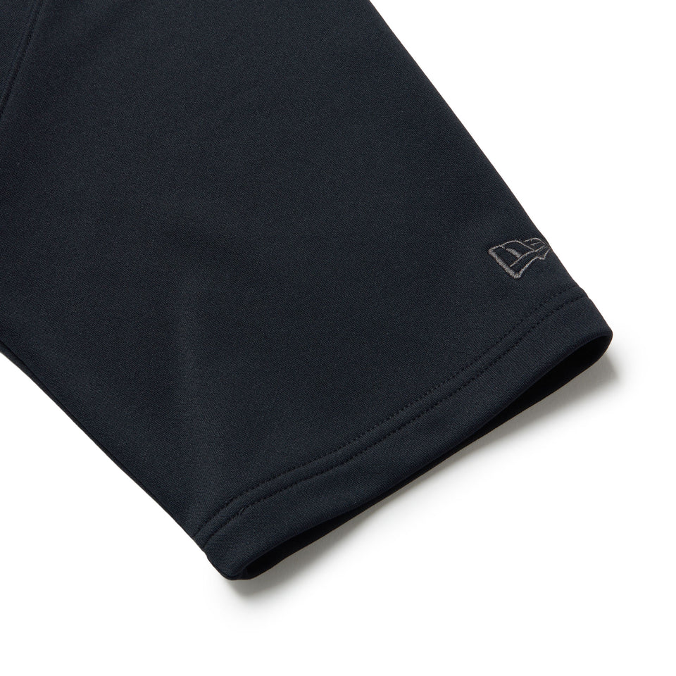 半袖 ドライスウェット Tシャツ College Logo ブラック｜パフォーマンスアパレル
