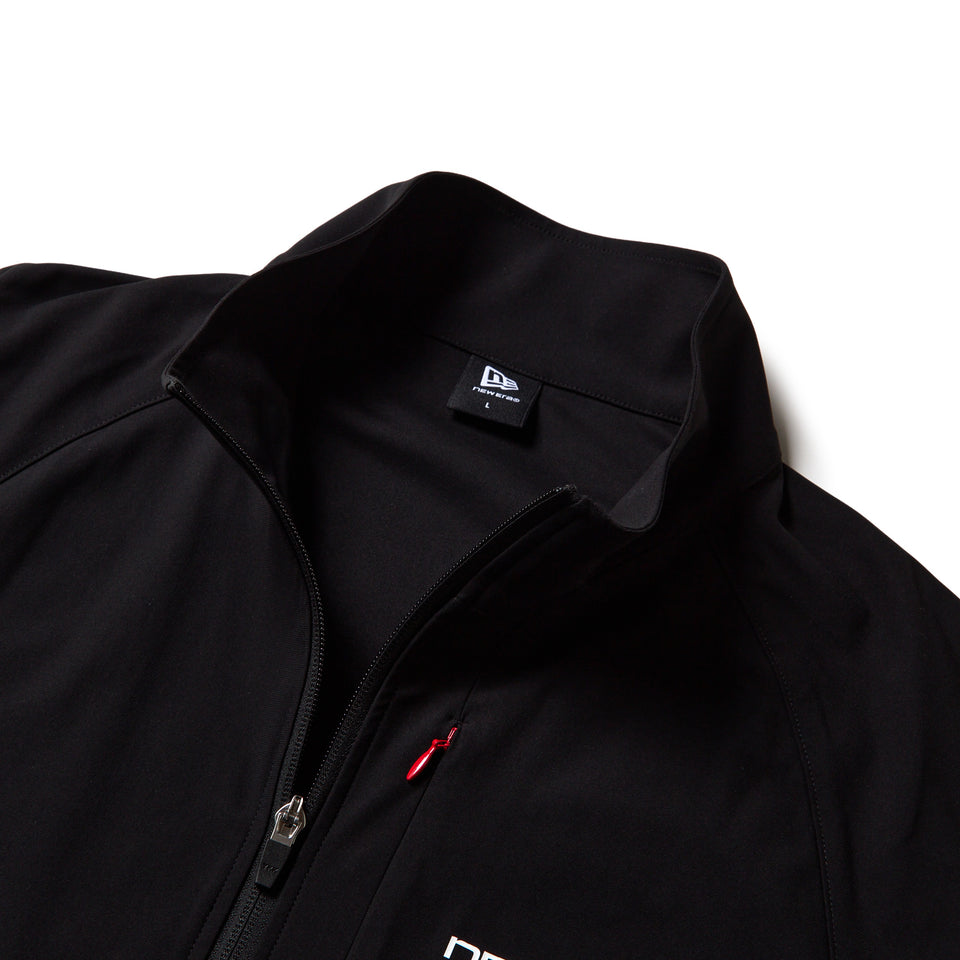 スリム トレーニング ジャケット Brand Name Logo ブラック｜パフォーマンスアパレル | NEW ERA ニューエラ公式オンラインストア
