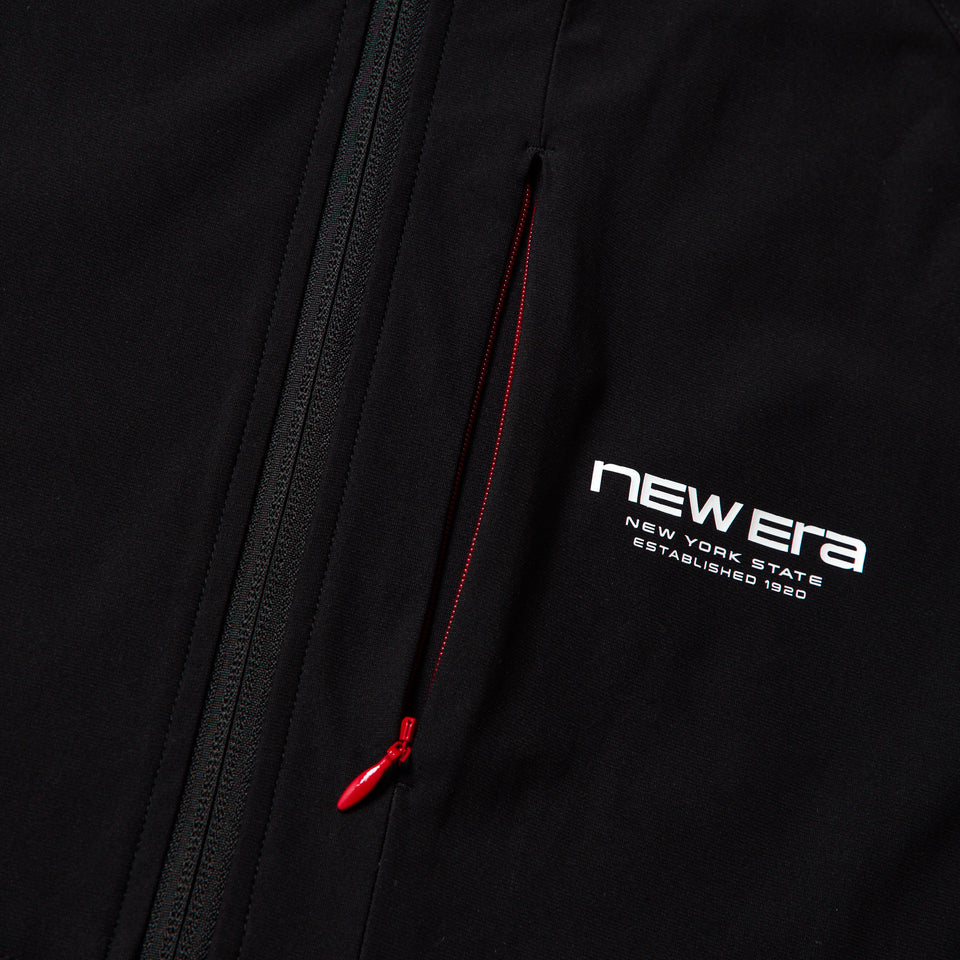 スリム トレーニング ジャケット Brand Name Logo ブラック｜パフォーマンスアパレル | NEW ERA ニューエラ公式オンラインストア