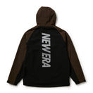 シェルジャケット VERTICAL LOGO ブラウン｜パフォーマンスアパレル | NEW ERA ニューエラ公式オンラインストア